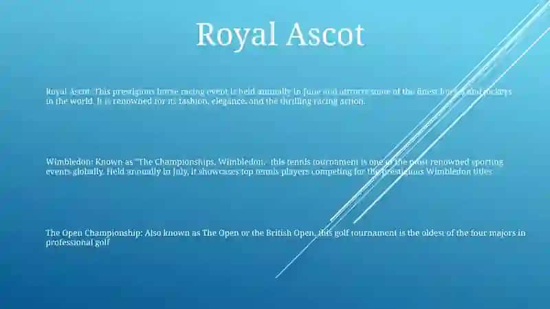 Royal Ascot, Wimbledon 2