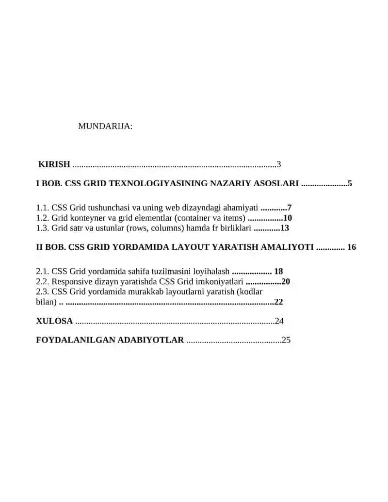 CSS Grid yordamida layout yaratish 2