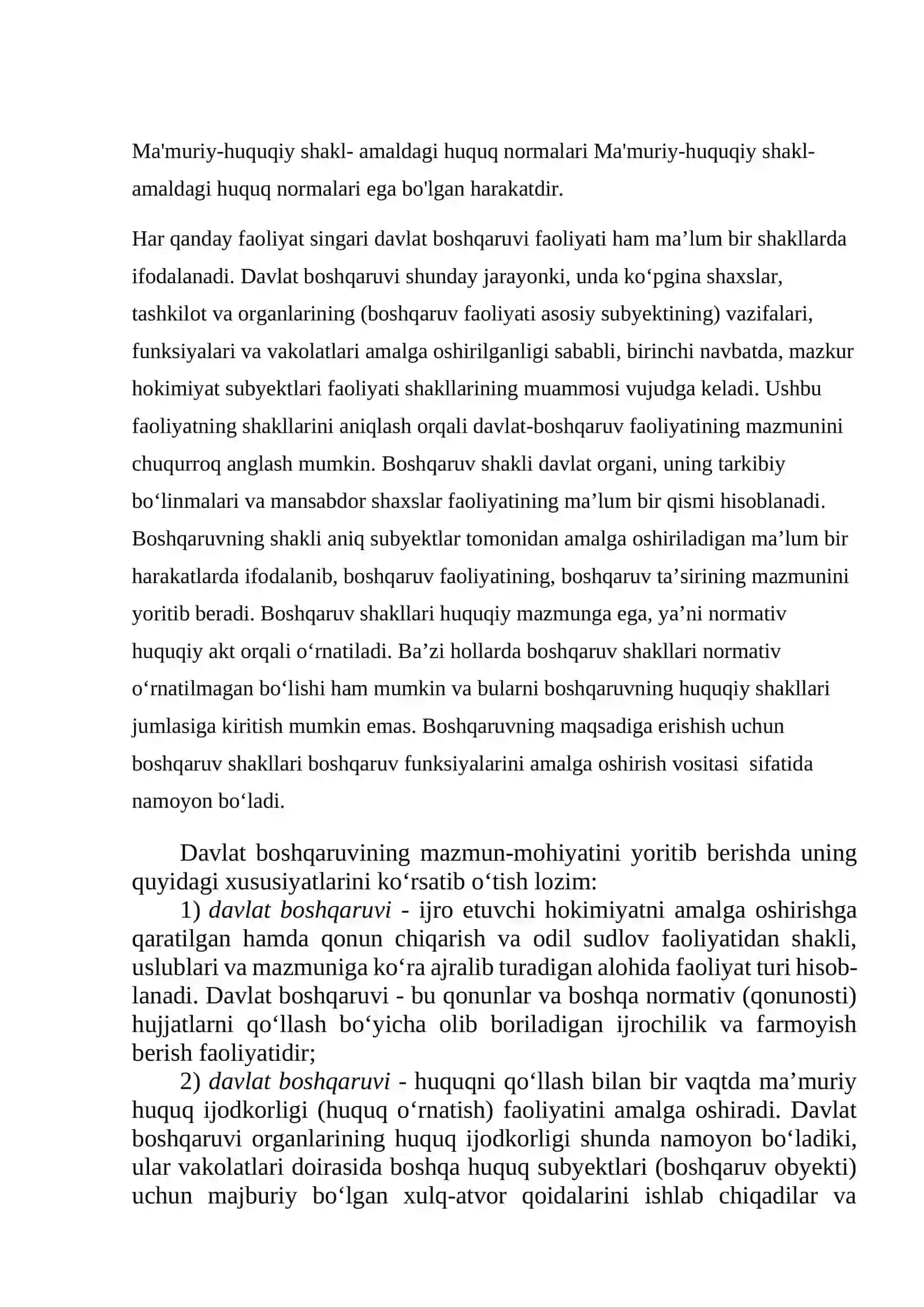 ma`muriy huquq shakllari 2