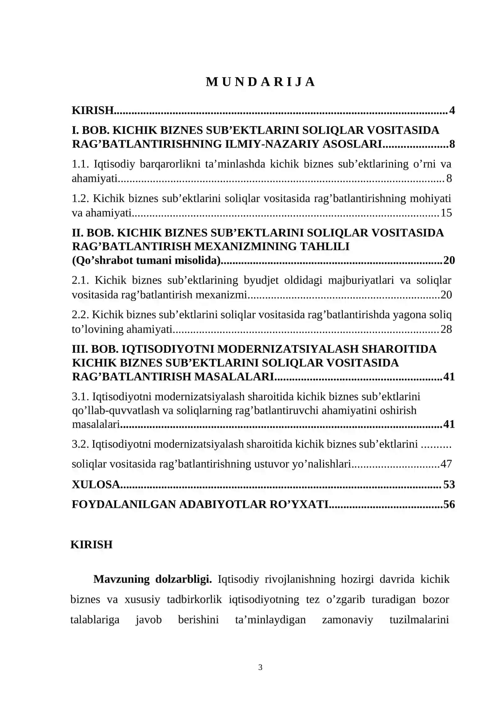Kichik biznesni rivojlantirishda yagona soliq to’lovining ahamiyati 2