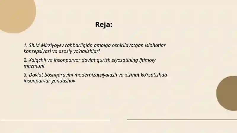 Yangi O‘zbekistonda Prezident Sh.M.Mirziyoyev rahbarligi 2