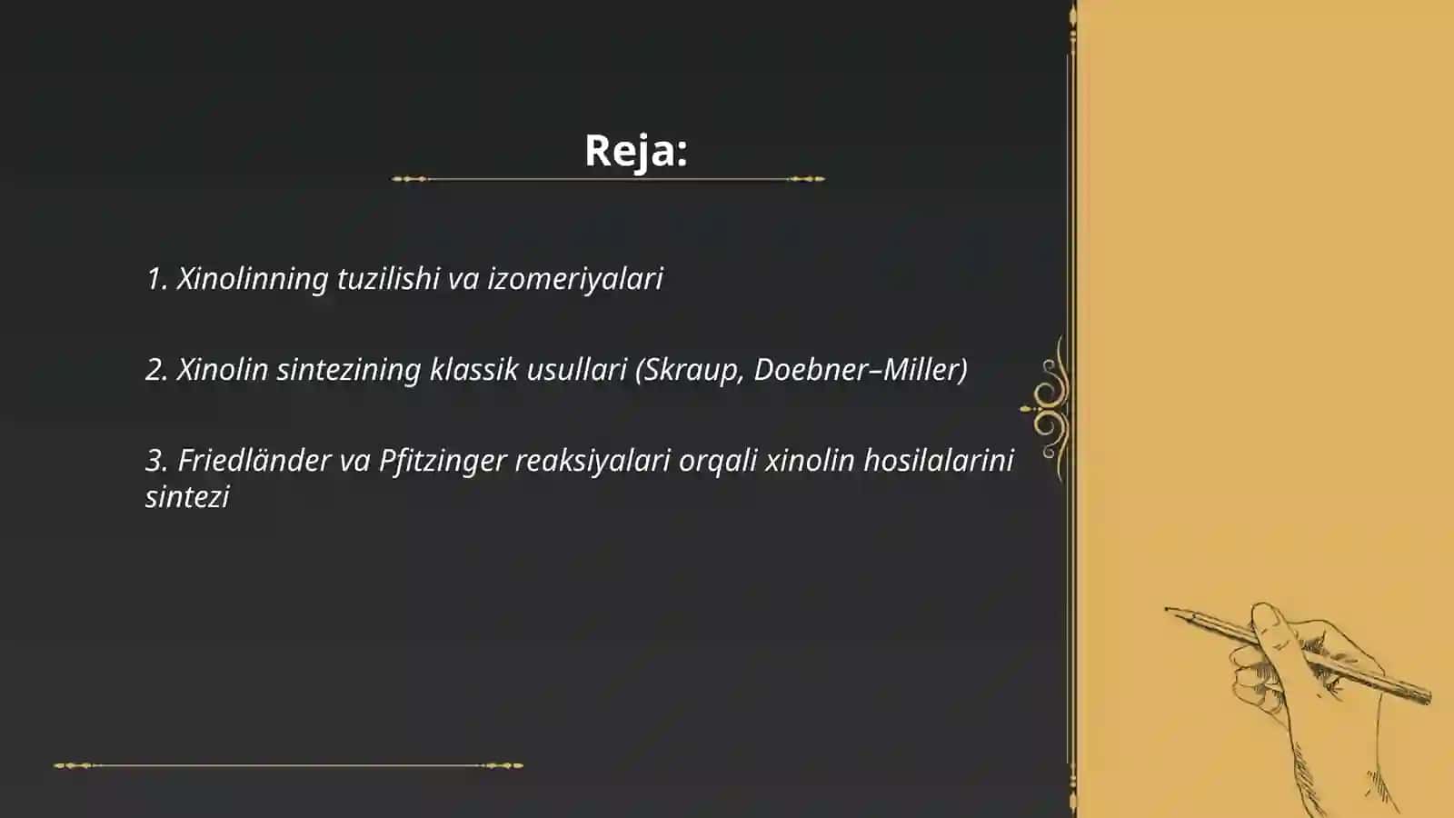 Xinolin va uning hosilalari 2