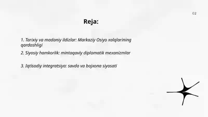 Markaziy osiyo respublikalari órtasida qardoshlarcha hamkorlik aloqalari 2