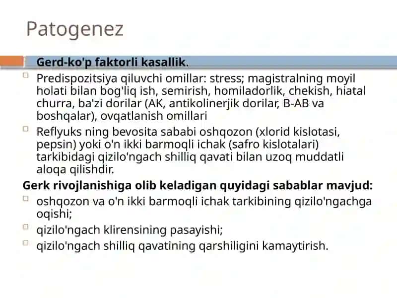 Gastroezofagial refluks kasalligi 2
