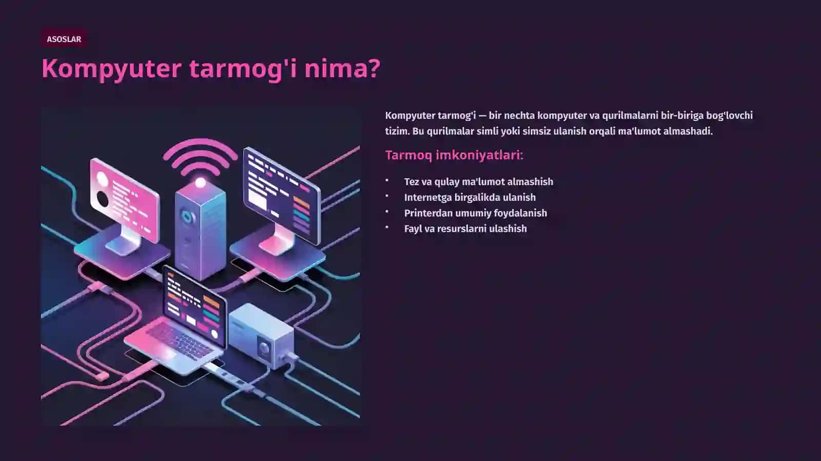 Tarmoq xavfsizligi nima? 2