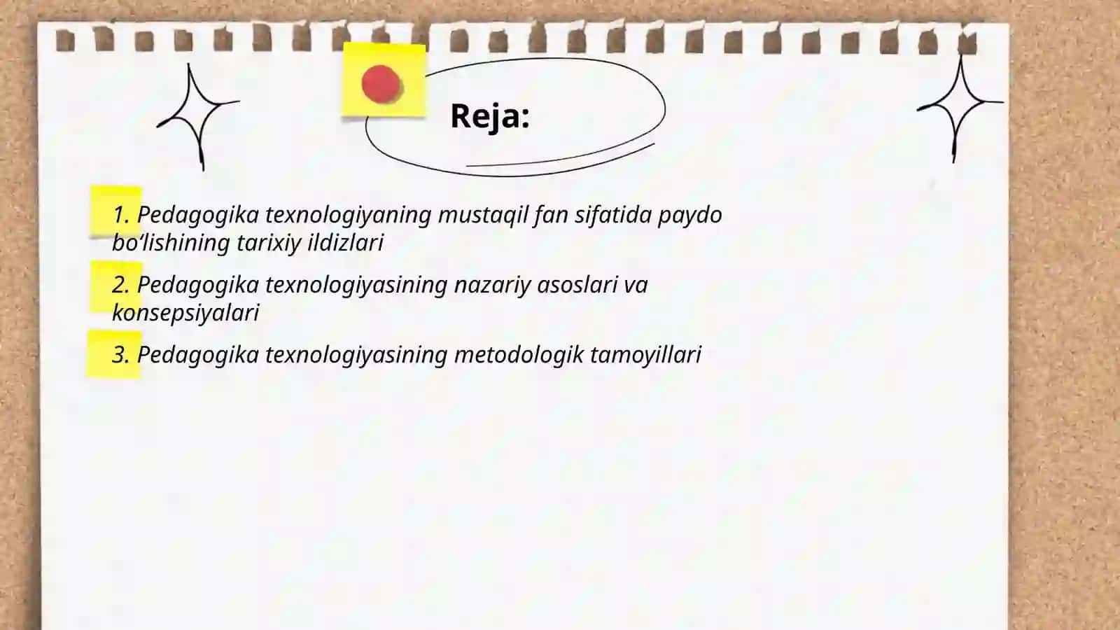 Pedagogika texnologiyaning mustaqil fan sifatida shakllanishi 2