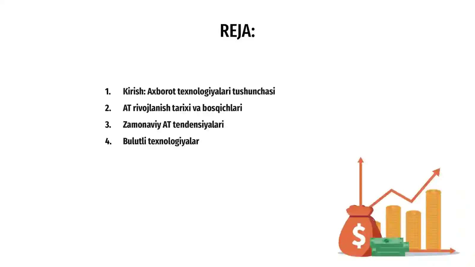 Axborot texnologiyalarining rivojlanish yoʻnalishlari va ularning tavsifnomalari 2