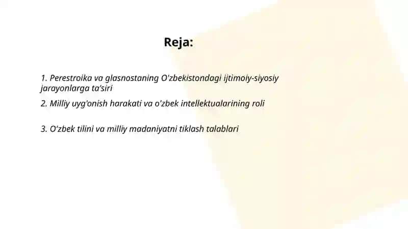 O'zbekistondagi Ijtimoiy-Siyosiy Jarayonlar 2