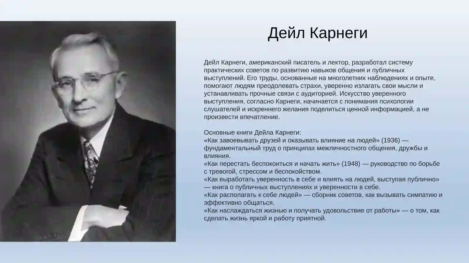 Искусство уверенного выступления в трудах Дейла Карнеги 2