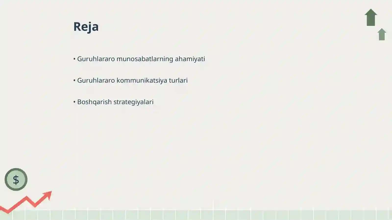Inson resurslarini boshqarishda guruhlararo munosabatlar 2