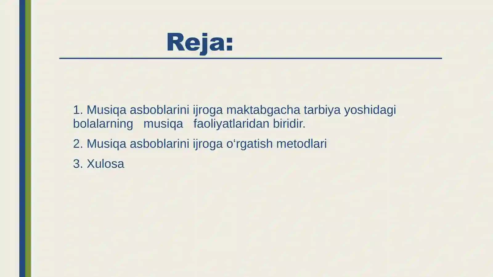 Musiqa asboblarini ijrogа o‘rgatish metodlari 2