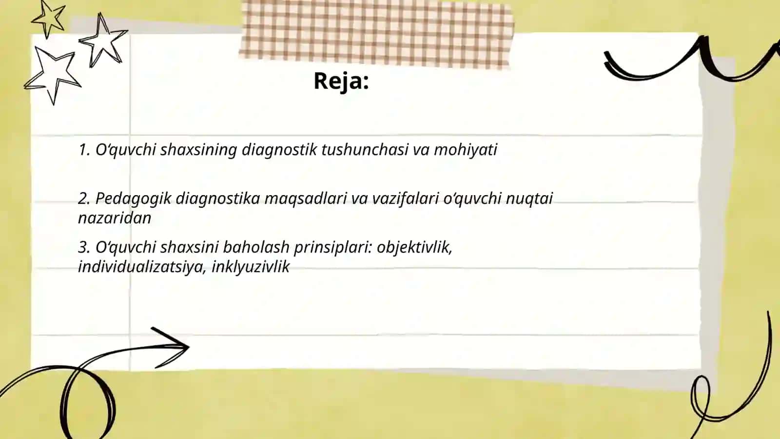 Pedagogik Diagnostika 2
