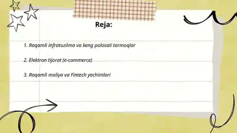 Raqamli iqtisodiyot 2