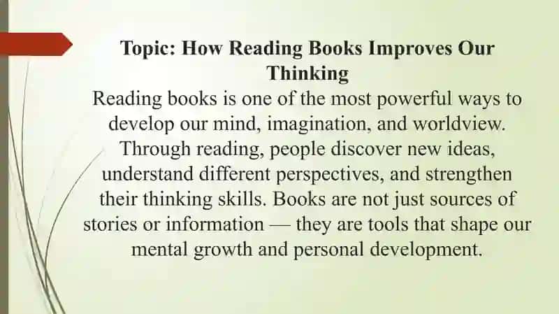 How Reading Books Improves Our Thinking 2