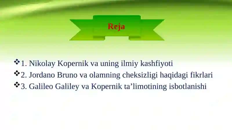 Yevropada ilm-fan kashfiyotlari 2