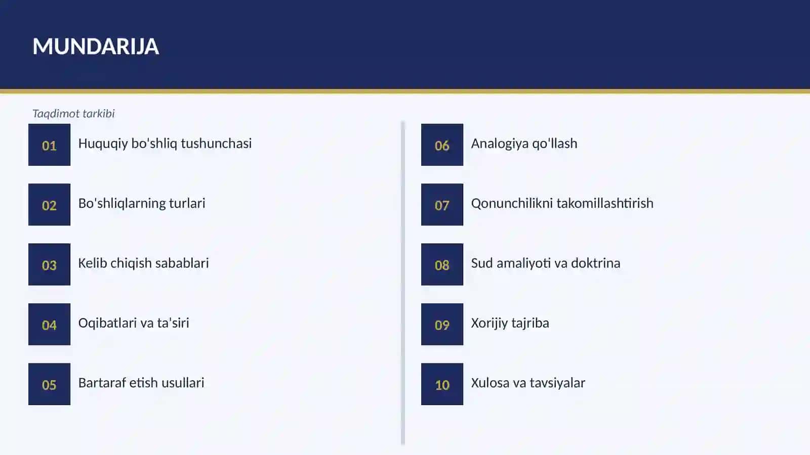 Huquqiy bo‘shliqlar va ularni bartaraf etish yo‘llari 2