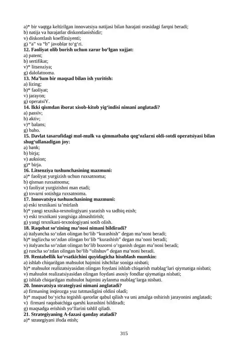 Innovatsion faoliyat 2