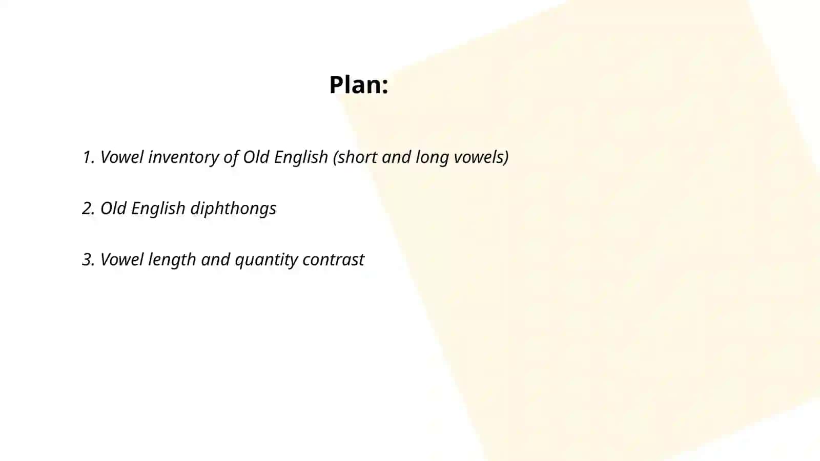 Old English phonetics 2