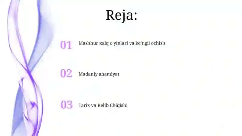 Xalq oʻyinlari va oʻyinvhoqlari 2
