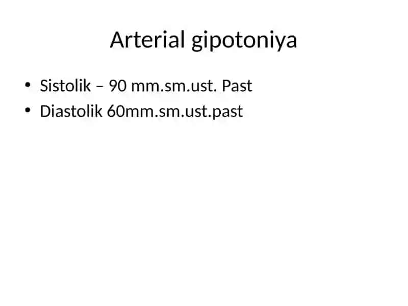 Arterial gipotoniya 2