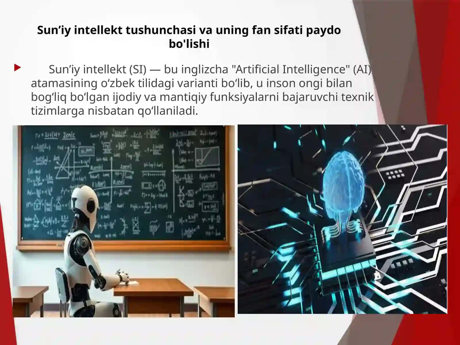Suniy intellektning rivojlanish bosqichlari va istiqbollari 2