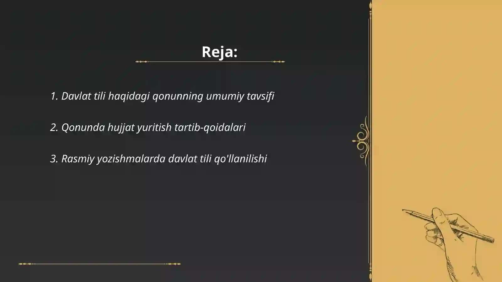 Davlat tili haqidagi qonunlar 2
