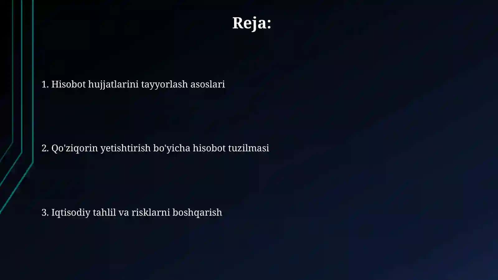 Musoboqalarni o'tkazishda hisobot uchun hujjatlarni tuzish ko'nikmalarini shakillantirish 2