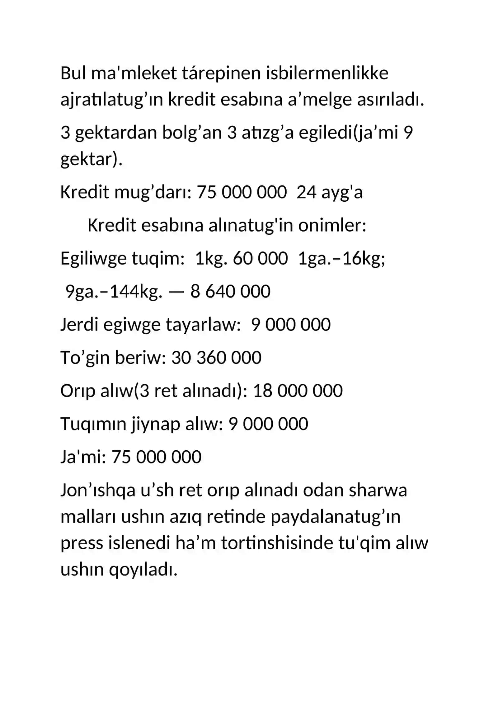Biznes plan 2