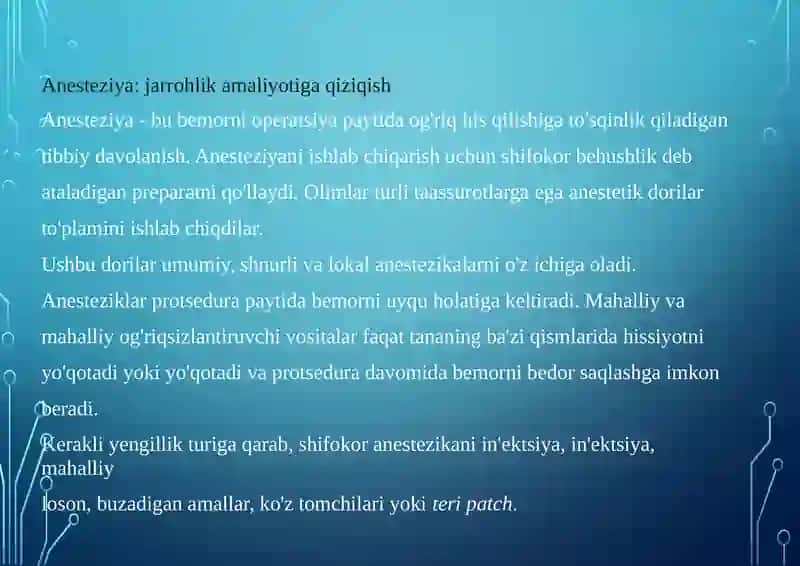 Anesteziya 2