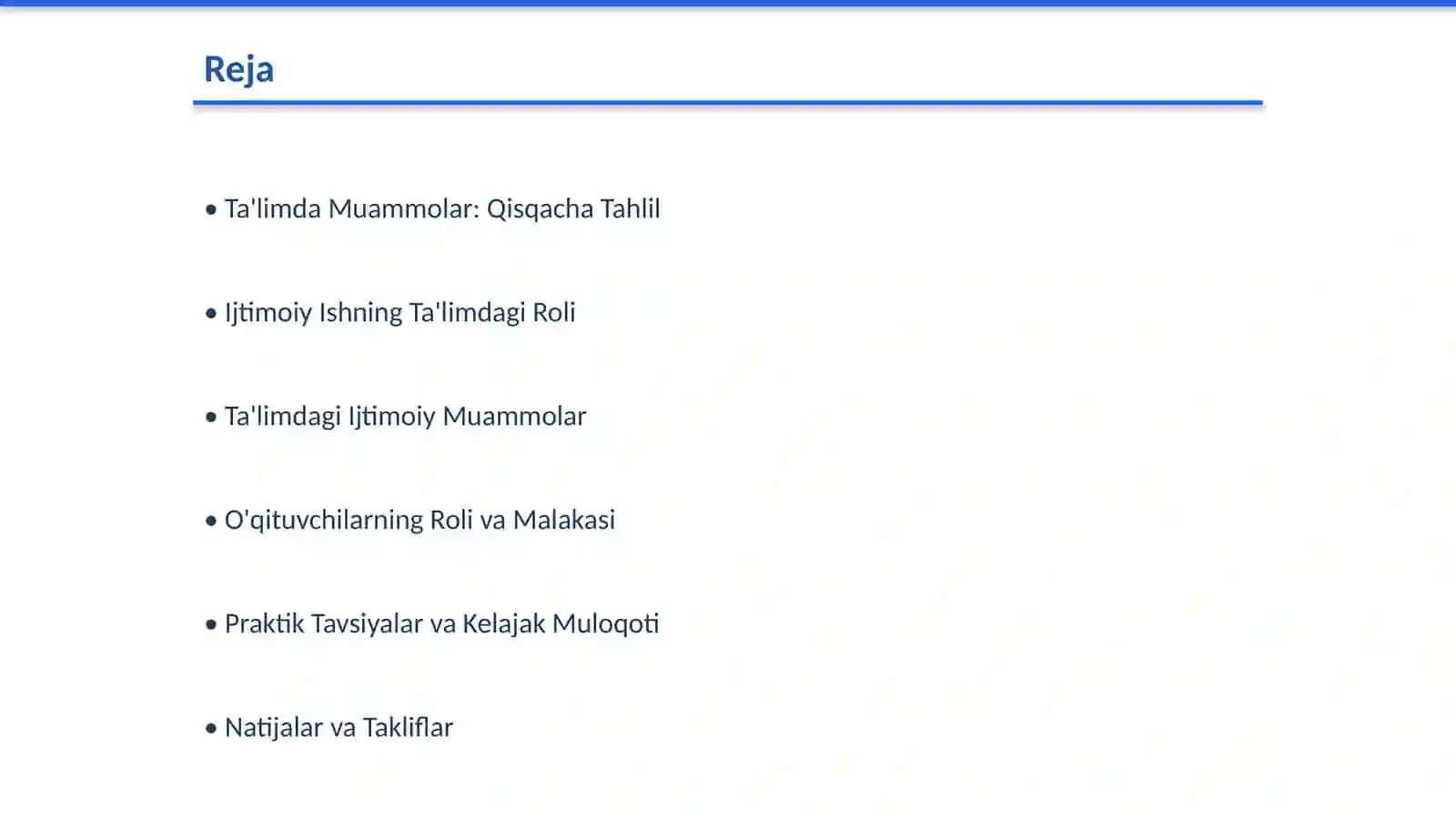 Ta'limdagi Muammolar va Maktabda Ijtimoiy Ish 2