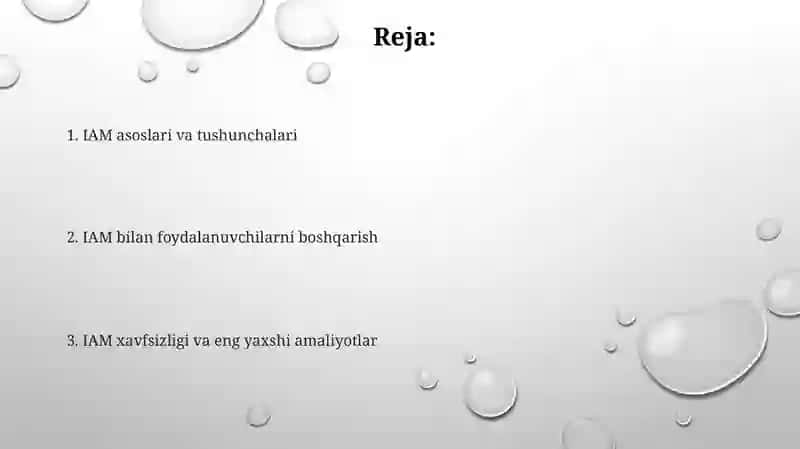 AWS IAM yordamida foydalanuvchilarni boshqarish 2