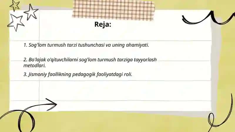 Bo'lajak o'qituvchilarda pedagogik faoliyatga tayyorlashda sog'lom turmush tarzini shakillantirish usullari va vositalari 2