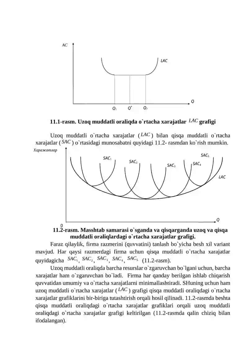 RAQOBATLASHUVCHI FIRMA VA TARMOQNING UZOQ MUDDATLI ORALIQDAGI MUVOZANATI VA TARMOQNING TAKLIFI 2