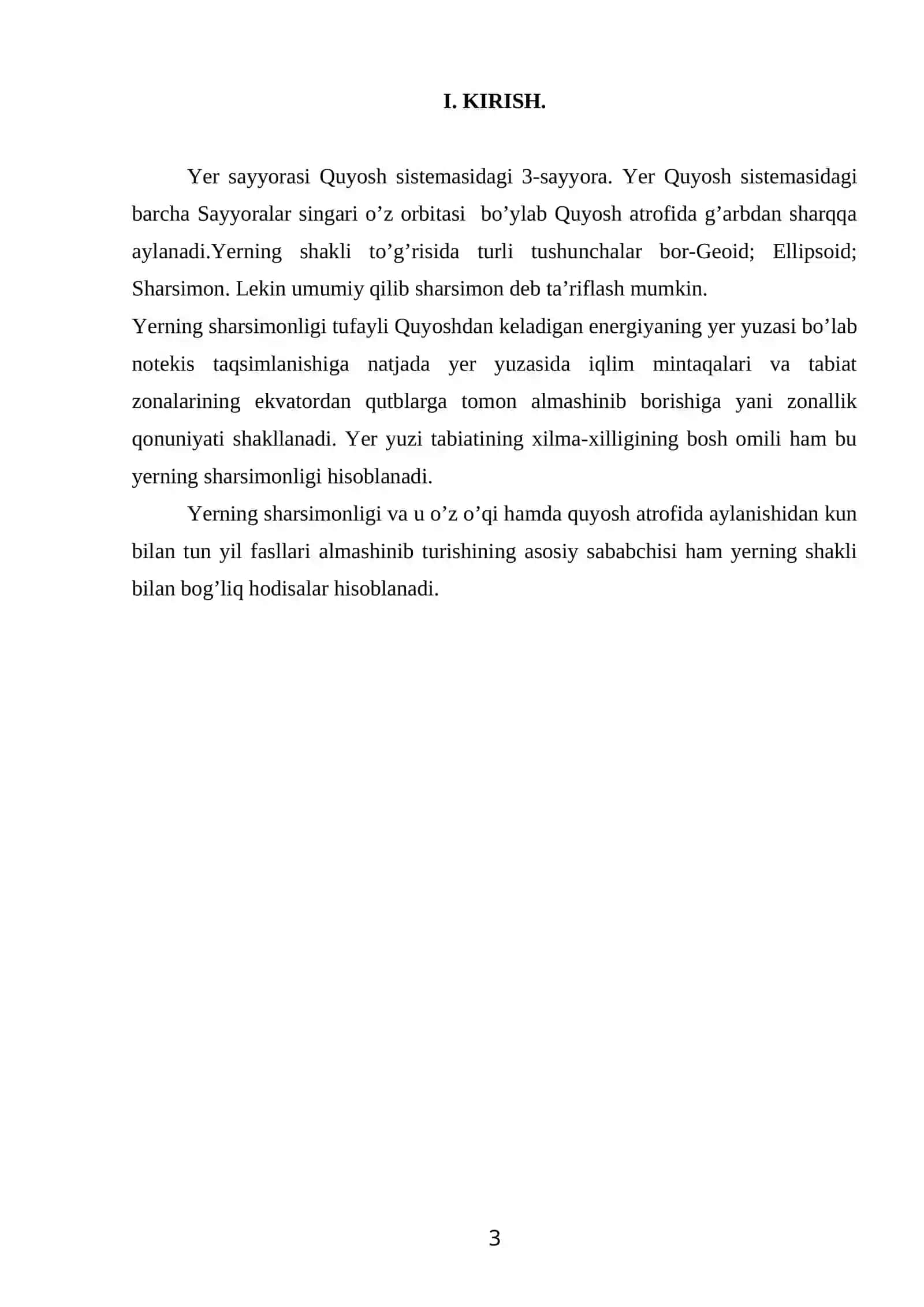 YER SHARI HARAKATLARI VA UNING GEOGRAFIK OQIBATLARI 2