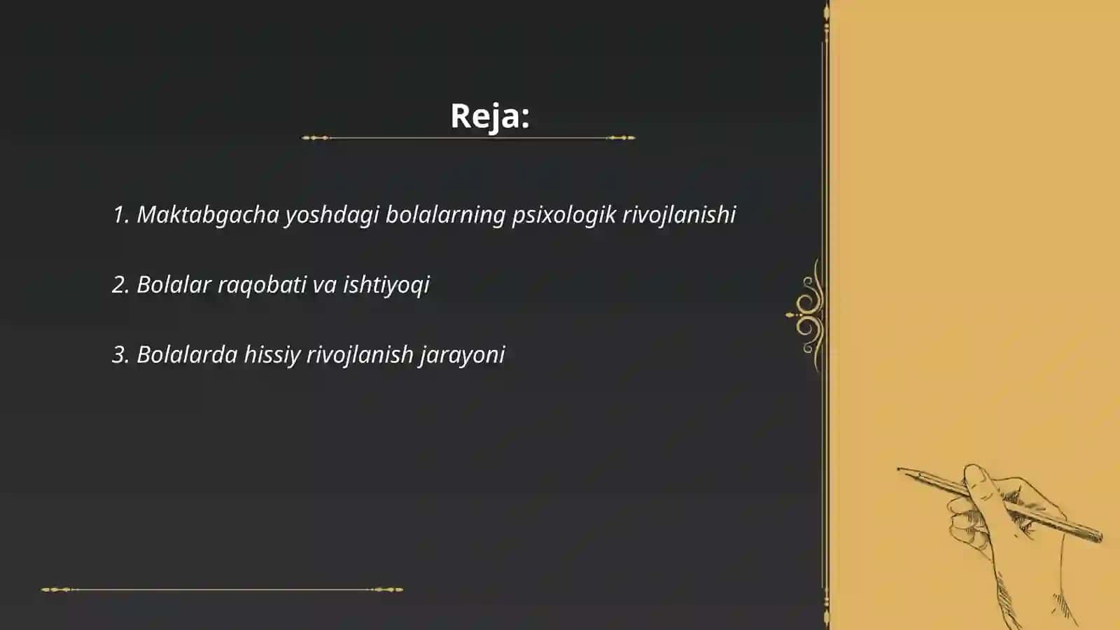 Maktabgacha tarbiya davrida psixologiyasi 2