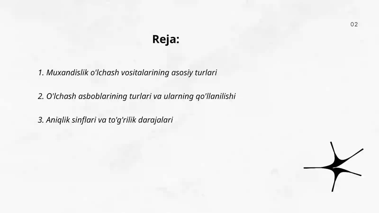 Muxandislik o’lchash vositalarini turini tasdiqlash 2