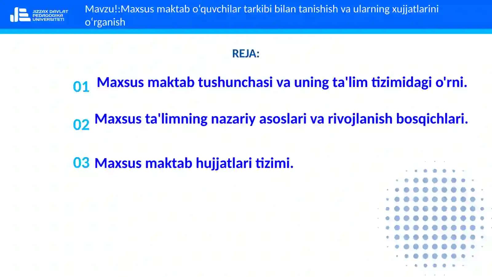 Maxsus maktab o‘quvchilar tarkibi bilan tanishish va ularning xujjatlarini o‘rganish 2