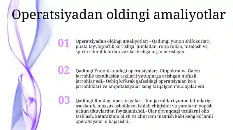 Qadimgi Gretsiya Va Rimda Jarrohlik Amaliyotlari 2