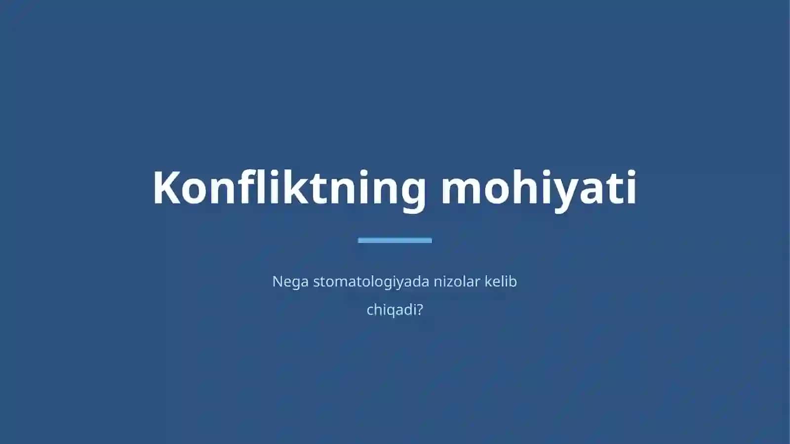 Stomatologiyada Konfliktologiya 2