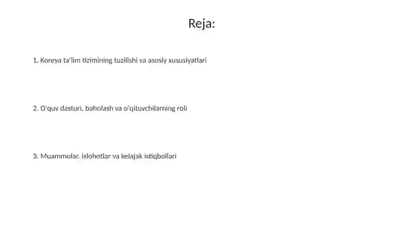 Koreya ta'lim tizimi 2