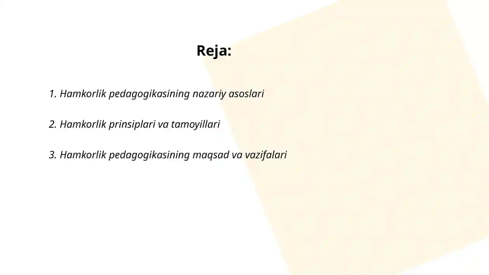 Hamkorlik pedagogikasining kontseptual gʻoyalari 2