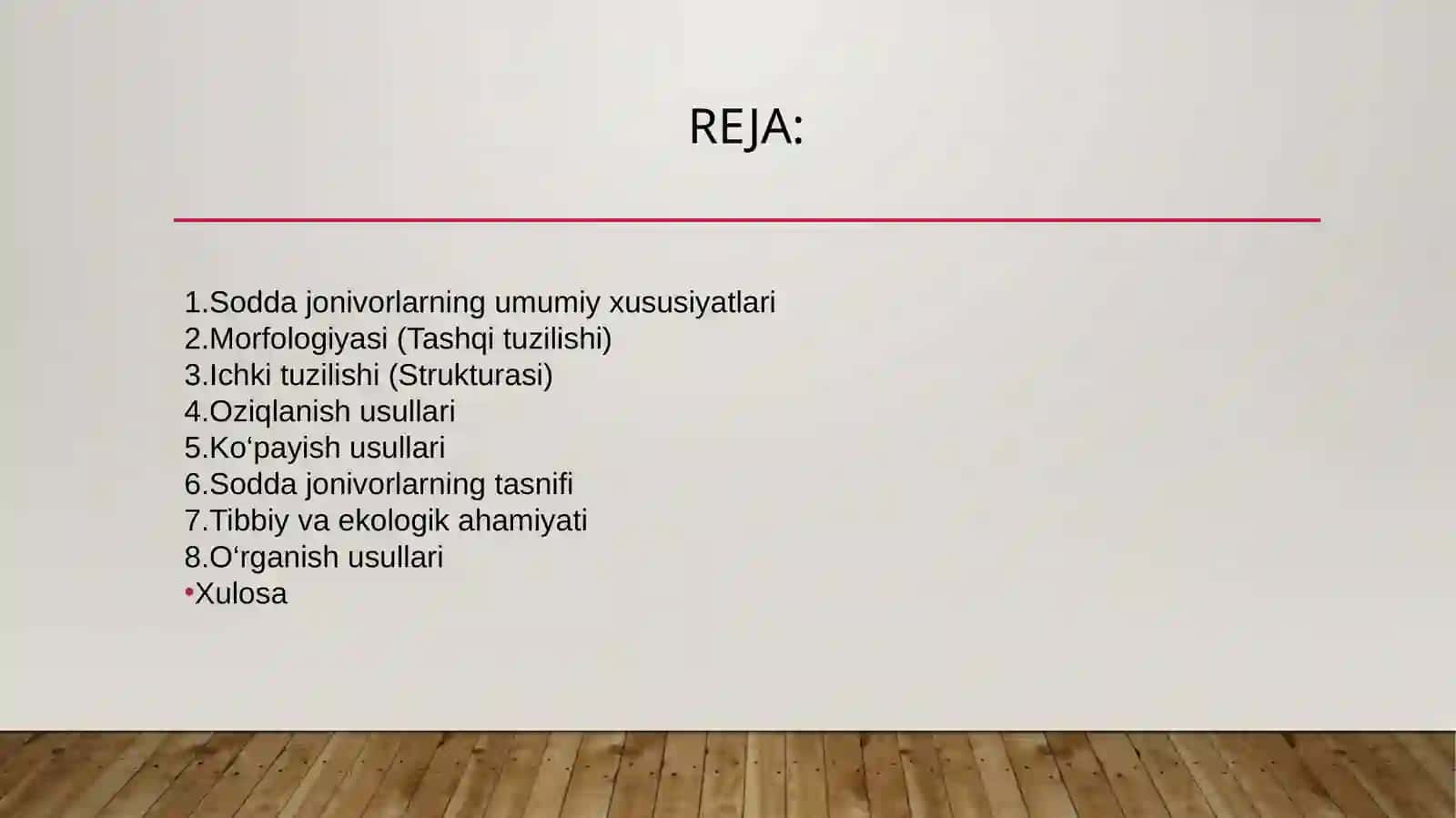 Soddajonivorlar umumiy xususiyatlari 2