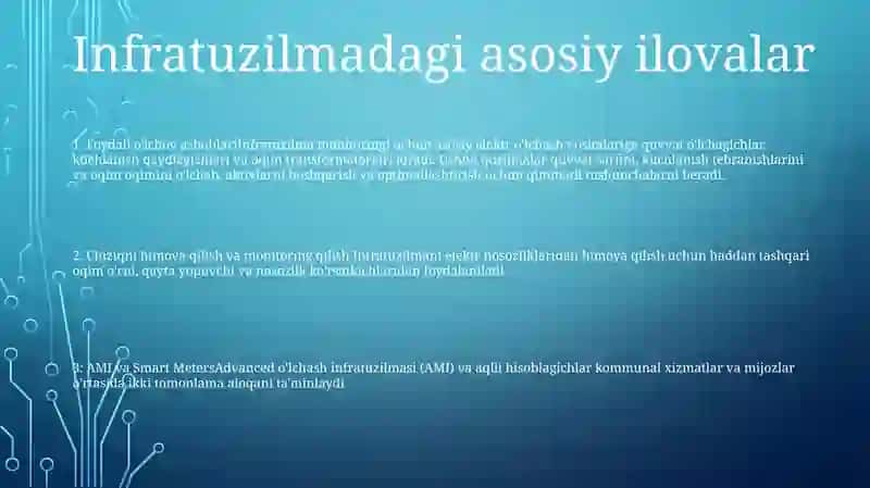 Xalq XoʻJaligida QoʻLlaniladigan Elektr OʻLchash Vositalari 2