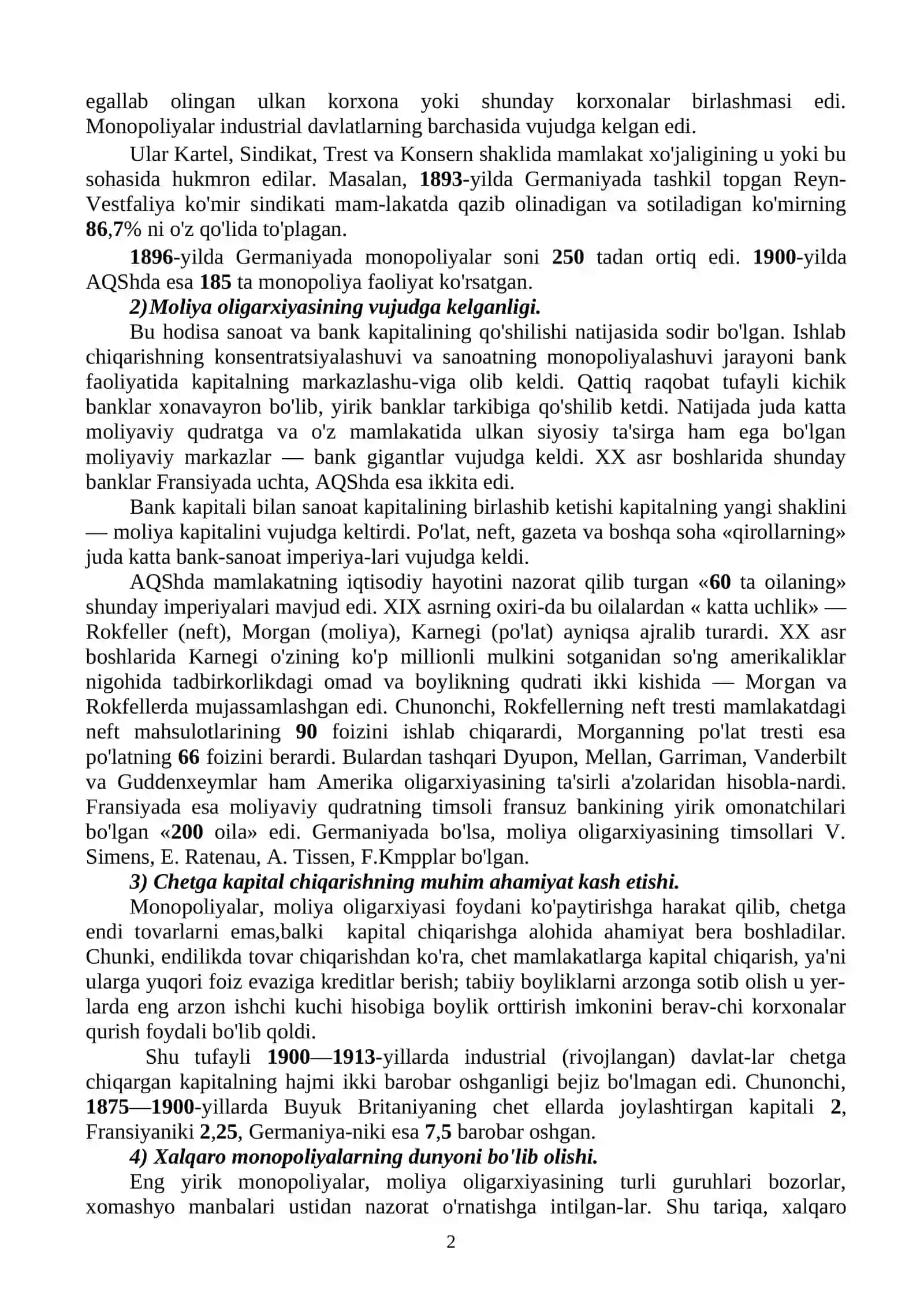JAHON TARIXI 2