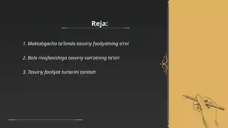 Maktabgacha ta'limda tasviriy faoliyat 2
