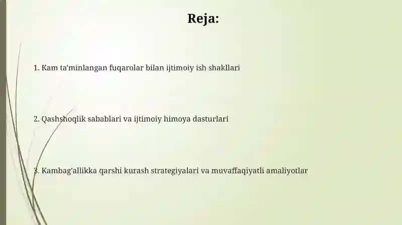 Kam ta'minlangan fuqarolar bilan ijtimoiy ish shakllari 2