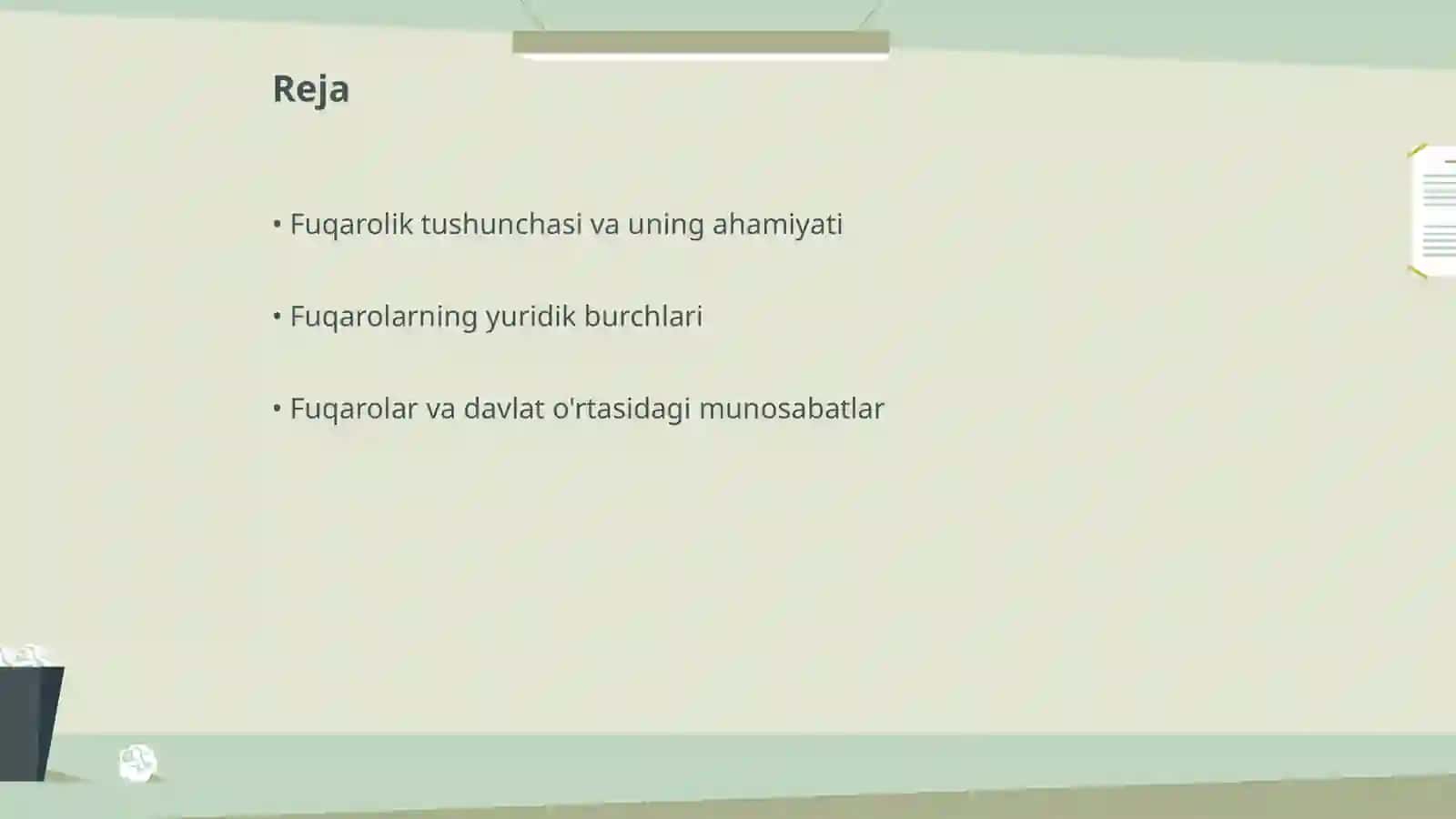 Fuqarolarning burchlari 2