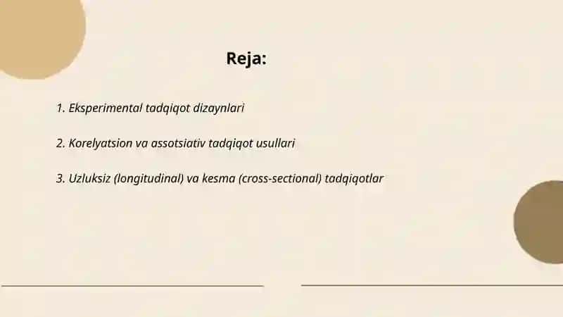 Hozirgi zamon psixalogiyasining tadqiqot metodlari 2