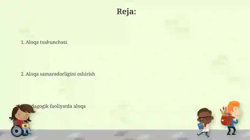 Muloqot haqida tushuncha.Pedagogik faoliyat muloqot 2