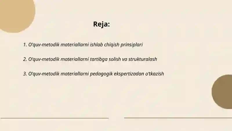 Oʻquv metodik materiallar 2